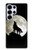 S1981 Wolf Howling at The Moon Hülle Schutzhülle Taschen für Samsung Galaxy S25 Ultra