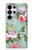 S2178 Flower Floral Art Painting Hülle Schutzhülle Taschen für Samsung Galaxy S25 Ultra