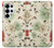 S2179 Flower Floral Vintage Art Pattern Hülle Schutzhülle Taschen für Samsung Galaxy S25 Ultra