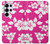 S2246 Hawaiian Hibiscus Pink Pattern Hülle Schutzhülle Taschen für Samsung Galaxy S25 Ultra