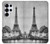 S2350 Old Paris Eiffel Tower Hülle Schutzhülle Taschen für Samsung Galaxy S25 Ultra