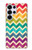 S2362 Rainbow Colorful Shavron Zig Zag Pattern Hülle Schutzhülle Taschen für Samsung Galaxy S25 Ultra