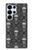 S2371 Skull Vintage Monochrome Pattern Hülle Schutzhülle Taschen für Samsung Galaxy S25 Ultra