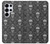 S2371 Skull Vintage Monochrome Pattern Hülle Schutzhülle Taschen für Samsung Galaxy S25 Ultra