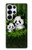 S2441 Panda Family Bamboo Forest Hülle Schutzhülle Taschen für Samsung Galaxy S25 Ultra