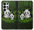S2441 Panda Family Bamboo Forest Hülle Schutzhülle Taschen für Samsung Galaxy S25 Ultra