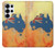 S2494 Australia Flag Map Rock Texture Hülle Schutzhülle Taschen für Samsung Galaxy S25 Ultra
