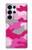 S2525 Pink Camo Camouflage Hülle Schutzhülle Taschen für Samsung Galaxy S25 Ultra