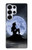 S2668 Mermaid Silhouette Moon Night Hülle Schutzhülle Taschen für Samsung Galaxy S25 Ultra