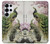 S2773 Peacock Chinese Brush Painting Hülle Schutzhülle Taschen für Samsung Galaxy S25 Ultra