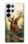 S2841 Vintage Reindeer Christmas Hülle Schutzhülle Taschen für Samsung Galaxy S25 Ultra