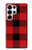 S2931 Red Buffalo Check Pattern Hülle Schutzhülle Taschen für Samsung Galaxy S25 Ultra