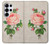 S3079 Vintage Pink Rose Hülle Schutzhülle Taschen für Samsung Galaxy S25 Ultra