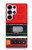 S3204 Red Cassette Recorder Graphic Hülle Schutzhülle Taschen für Samsung Galaxy S25 Ultra