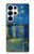 S3336 Van Gogh Starry Night Over the Rhone Hülle Schutzhülle Taschen für Samsung Galaxy S25 Ultra