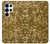 S3388 Gold Glitter Graphic Print Hülle Schutzhülle Taschen für Samsung Galaxy S25 Ultra