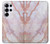 S3482 Soft Pink Marble Graphic Print Hülle Schutzhülle Taschen für Samsung Galaxy S25 Ultra