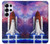 S3913 Colorful Nebula Space Shuttle Hülle Schutzhülle Taschen für Samsung Galaxy S25 Ultra