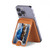 S0084 Turtle in the Rain Magnetic Card Holder Wallet Stand with MagSafe for iPhone 16 15 14 13 Pro Max