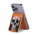 S0223 Vampire Skull Tattoo Magnetic Card Holder Wallet Stand with MagSafe for iPhone 16 15 14 13 Pro Max