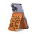 S0422 Giraffe Skin Magnetic Card Holder Wallet Stand with MagSafe for iPhone 16 15 14 13 Pro Max