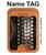 S0620 Typewriter Magnetic Card Holder Wallet Stand with MagSafe for iPhone 16 15 14 13 Pro Max