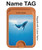 S0843 Blue Whale Magnetic Card Holder Wallet Stand with MagSafe for iPhone 16 15 14 13 Pro Max