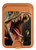 S0923 T-Rex Dinosaur Magnetic Card Holder Wallet Stand with MagSafe for iPhone 16 15 14 13 Pro Max