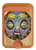 S0965 African Baluba Mask Magnetic Card Holder Wallet Stand with MagSafe for iPhone 16 15 14 13 Pro Max