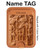S1307 Fish Wood Carving Graphic Printed Magnetic Card Holder Wallet Stand with MagSafe for iPhone 16 15 14 13 Pro Max