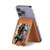 S1453 Trex Tyrannosaurus Rex Dinosaur Magnetic Card Holder Wallet Stand with MagSafe for iPhone 16 15 14 13 Pro Max