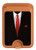 S1805 Black Suit Magnetic Card Holder Wallet Stand with MagSafe for iPhone 16 15 14 13 Pro Max