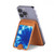 S1869 Tie Dye Blue Magnetic Card Holder Wallet Stand with MagSafe for iPhone 16 15 14 13 Pro Max