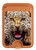 S1932 Blue Eyed Leopard Magnetic Card Holder Wallet Stand with MagSafe for iPhone 16 15 14 13 Pro Max