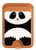 S2085 Panda Minimalist Magnetic Card Holder Wallet Stand with MagSafe for iPhone 16 15 14 13 Pro Max