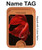 S2092 Red Siamese Fighting Fish Magnetic Card Holder Wallet Stand with MagSafe for iPhone 16 15 14 13 Pro Max
