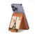 S2108 Eiffel Tower Paris Postcard Magnetic Card Holder Wallet Stand with MagSafe for iPhone 16 15 14 13 Pro Max