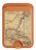 S2506 Exploration North America Map Magnetic Card Holder Wallet Stand with MagSafe for iPhone 16 15 14 13 Pro Max