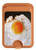 S2695 Fried Egg Magnetic Card Holder Wallet Stand with MagSafe for iPhone 16 15 14 13 Pro Max