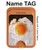 S2695 Fried Egg Magnetic Card Holder Wallet Stand with MagSafe for iPhone 16 15 14 13 Pro Max