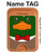 S2762 Green Head Mallard Duck Tuxedo Cartoon Magnetic Card Holder Wallet Stand with MagSafe for iPhone 16 15 14 13 Pro Max