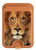 S2870 Lion King of Beasts Magnetic Card Holder Wallet Stand with MagSafe for iPhone 16 15 14 13 Pro Max
