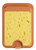 S2913 Cheese Texture Magnetic Card Holder Wallet Stand with MagSafe for iPhone 16 15 14 13 Pro Max