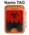 S2917 Biohazards Virus Red Alert Magnetic Card Holder Wallet Stand with MagSafe for iPhone 16 15 14 13 Pro Max