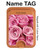 S2943 Pink Rose Magnetic Card Holder Wallet Stand with MagSafe for iPhone 16 15 14 13 Pro Max
