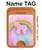 S3070 Rainbow Unicorn Pastel Sky Magnetic Card Holder Wallet Stand with MagSafe for iPhone 16 15 14 13 Pro Max