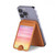 S3507 Colorful Rainbow Pastel Magnetic Card Holder Wallet Stand with MagSafe for iPhone 16 15 14 13 Pro Max