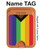 S3846 Pride Flag LGBT Magnetic Card Holder Wallet Stand with MagSafe for iPhone 16 15 14 13 Pro Max