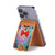 S3934 Fantasy Nerd Owl Magnetic Card Holder Wallet Stand with MagSafe for iPhone 16 15 14 13 Pro Max