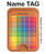 S3942 LGBTQ Rainbow Plaid Tartan Magnetic Card Holder Wallet Stand with MagSafe for iPhone 16 15 14 13 Pro Max